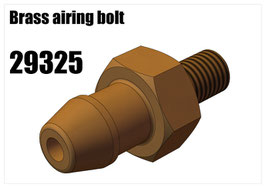 Brass airing bolt