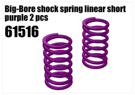 Shock's spring linear short purple 2pcs