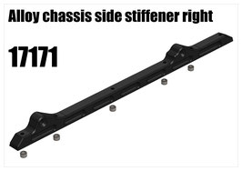 Alloy chassis side stiffener right