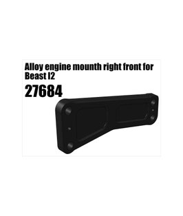 Alloy engine mounth right front for Beast I2