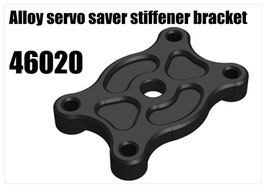 Alloy servo saver stiffener bracket