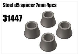 Steel d5 spacer 7mm 4pcs