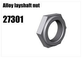 Alloy layshaft nut