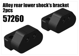 Alloy rear lower shock's bracket 2pcs