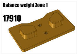 Balance weight Zone 1