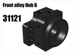 Alloy front wheel hub "B"