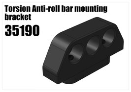Torsion Anti-roll bar mounting bracket