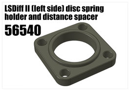 LSDiff II (left side) disc spring holder