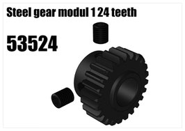 Steel gear modul 1 24 teeth