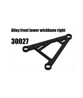Alloy front lower wishbone right