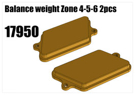 Balance weight Zone 4-5-6 2pcs