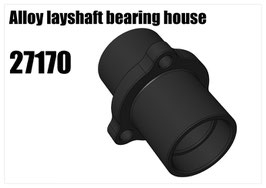 Alloy layshaft bearing house