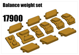 Balance weight set