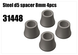 Steel d5 spacer 8mm 4pcs