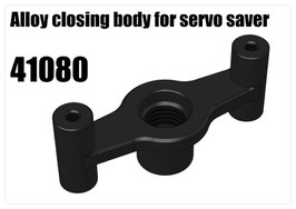 Alloy closing body for servo saver