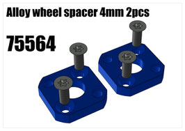 Alloy wheel spacer 4mm 2pcs