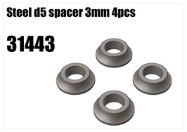 Steel d5 spacer 3mm 4pcs