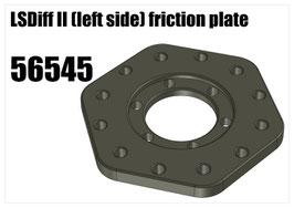 LSDiff II (left side) friction plate