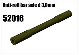 Steel Anti-roll bar axle 3,0mm