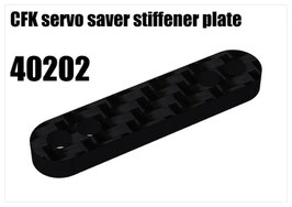 CFK servo saver stiffener plate