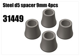 Steel d5 spacer 9mm 4pcs