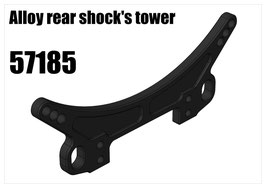 Alloy rear shock's tower