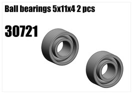 Ball bearings 5x11x4 2pcs