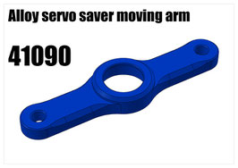 Alloy servo saver moving arm