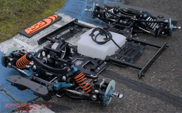 XT 24 Touring Car Chassis kit - SHORT chassis version with Beast S2 engine fixing kit (27190,  27125)