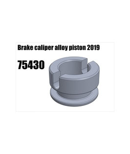 Brake caliper alloy piston