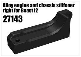 Alloy engine and chassis stiffener right for Beast I2