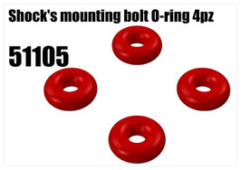 O-ring for shock's mounting bolt 4pcs