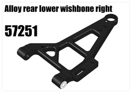 Alloy rear lower wishbone right