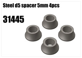 Steel d5 spacer 5mm 4pcs