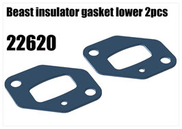 Beast insulator gasket lower 2pcs