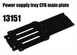 Power supply tray CFK main plate