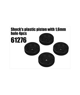 Shock's plastic piston with 1,6mm hole 4pcs