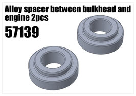 Alloy spacer bulkhead and engine 2pcs