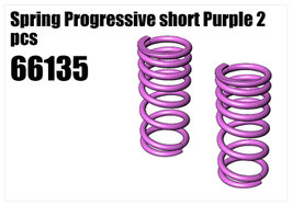 Spring Progressive short Purple 2pcs