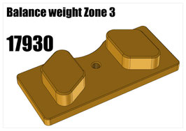 Balance weight Zone 3