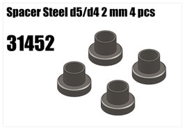 Steel d5/d4 spacer 2mm 4pcs