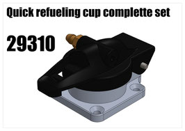 Quick refueling cup complette set