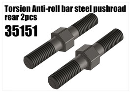 Torsion Anti-roll bar steel pushroad rear 2pcs