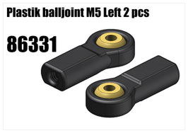 Plastik balljoint M5 left 2pcs