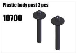 Plastic body post 2pcs