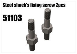 Steel shock's fixing screw 2pcs