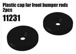 Plastic cap for front bumper rods 2pcs