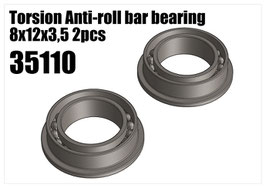 Torsion rollbar bearing 8x12x3,5 2pcs