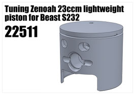 Tuning Zenoah 23ccm piston