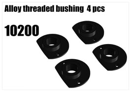 Alloy threaded bushing 4pcs